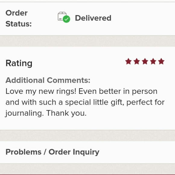 NEW Pink Ceramic Diamond Engagement Ring - Picture 16 of 16